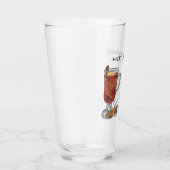 Kerstcocktail Recipe warmgebutterde rum Glas (Rechts)