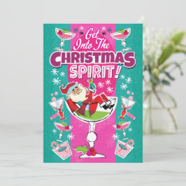Kerstcocktailparty met Kerstsfeer Kaart