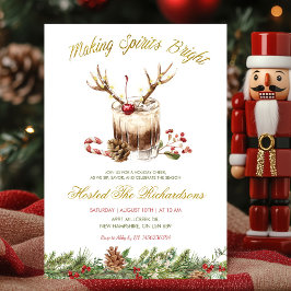 Kerstcocktailparty om de Geest Erin te Brengen Kaart