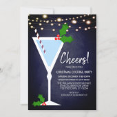 Kerstcocktailparty Uitnodiging (Voorkant)