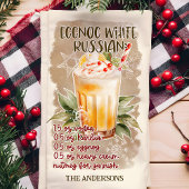 Kerstcocktailrecept Eggnog White Russian Theedoek