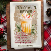 Kerstcocktailrecept Eggnog White Russian Theedoek