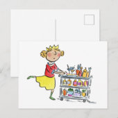 Kerstcocktails Briefkaart (Voorkant / Achterkant)