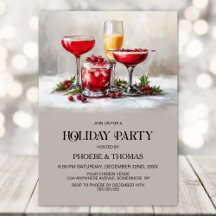 Kerstcocktails Kerstfeest