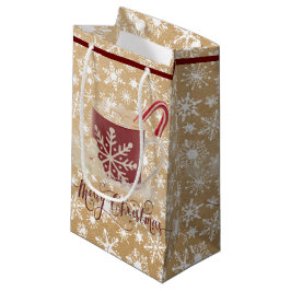 Kerstcoco in papieren zak look klein cadeauzakje