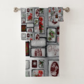 kerstcollage bad handdoek (Insitu)