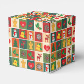 kerstcollage bedankdoosjes (Achterkant)