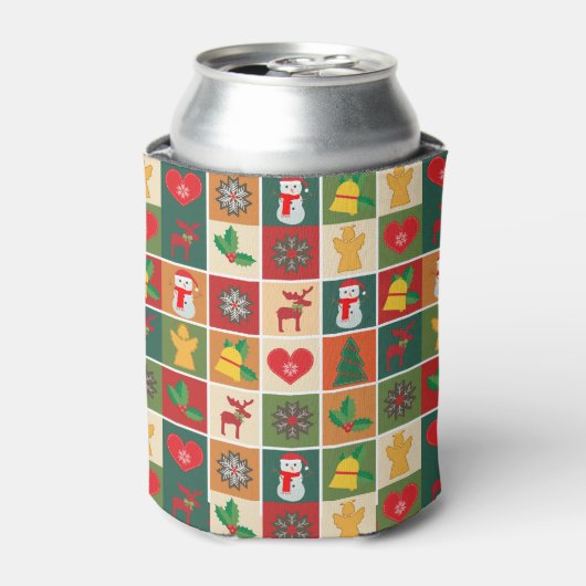 kerstcollage blikjeskoeler (Blikje Voorkant)