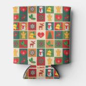 kerstcollage blikjeskoeler (Voorkant)