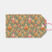 kerstcollage cadeaulabel (Voorkant (Horizontaal))