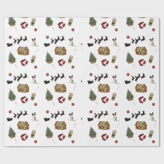 kerstcollage cadeaupapier (Zoom)