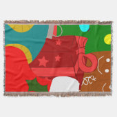 kerstcollage deken (Voorkant)