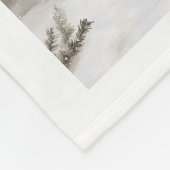 Kerstcollage Fleece Deken (Hoek)