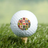 kerstcollage golfballen (Insitu Shirt)