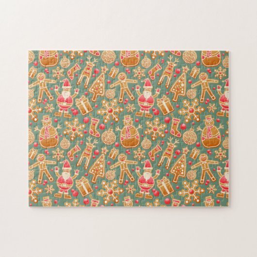 kerstcollage legpuzzel (Horizontaal)