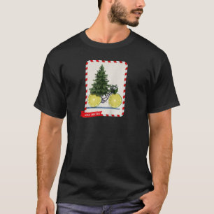 Kerstcollage Noel Tree Christmas Garland Light T-shirt
