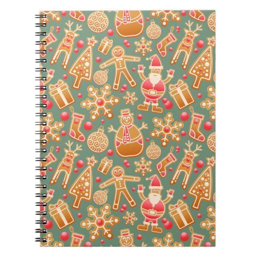 kerstcollage notitieboek (Voorkant)