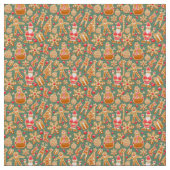 kerstcollage stof (Close Up)