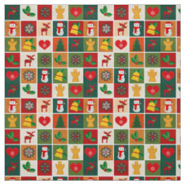 kerstcollage stof