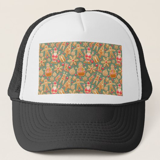 kerstcollage trucker pet (Voorkant)