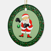 Kerstcollectie boksen keramisch ornament (Links)