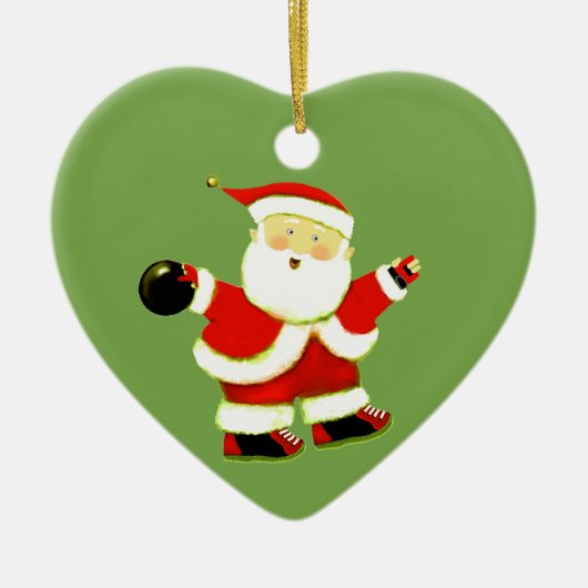 Kerstcollectie bowlen keramisch ornament (Voorkant)