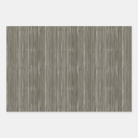 kerstCollectie | Groene cedar, peperstuk, streep Inpakpapier Vel (Voorkant 3)