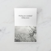 Kerstcollectie met Vreugde en Lint Kaart (Binnen)