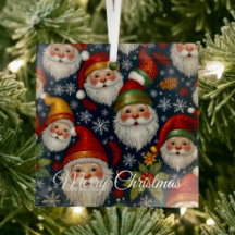 Kerstcollectie van de oude Sint Nicolaas