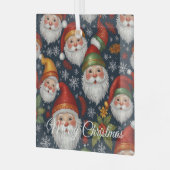 Kerstcollectie van de oude Sint Nicolaas Glas Ornament (Voorkant links)