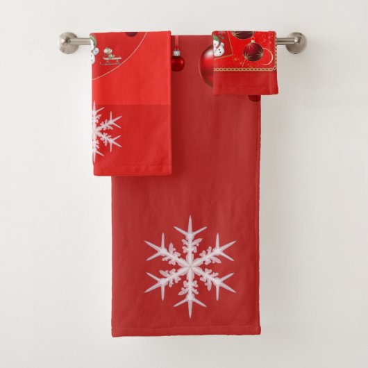 KERSTCOLLECTIE VAN SUZANNE ELIZABETH BAD HANDDOEK (Insitu)