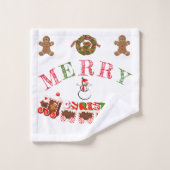 KERSTCOLLECTIE VAN SUZANNE ELIZABETH BAD HANDDOEK (Wasdoekje)