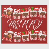 KERSTCOLLECTIE VAN SUZANNE ELIZABETH CADEAUPAPIER (Vlak)