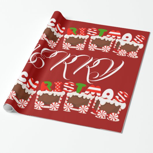 KERSTCOLLECTIE VAN SUZANNE ELIZABETH CADEAUPAPIER (Uitgerold)