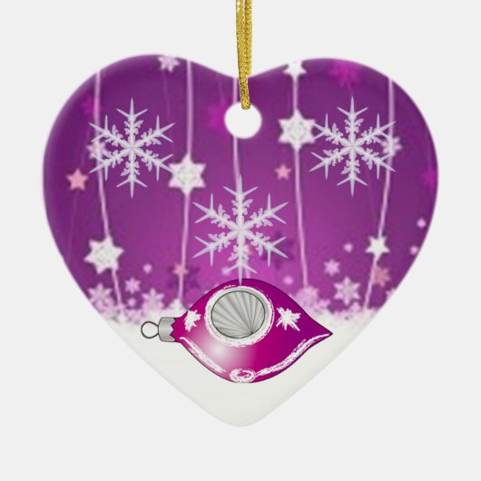 KERSTCOLLECTIE VAN SUZANNE ELIZABETH KERAMISCH ORNAMENT (Voorkant)