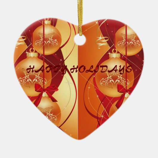 KERSTCOLLECTIE VAN SUZANNE ELIZABETH KERAMISCH ORNAMENT (Voorkant)