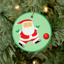Kerstcollectie voor Kickball Keramisch Ornament