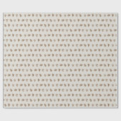 kerstCollectie | Warm Pset, Stripes, Cedar Cadeaupapier (Vlak)