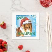 KerstCollie Napkins Servet (Insitu)
