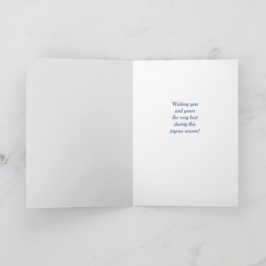 Kerstcolorado-kaart Feestdagen Kaart (Binnen)