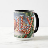 Kerstcombo mok. 11 of 15 oz mok (Voorkant rechts)