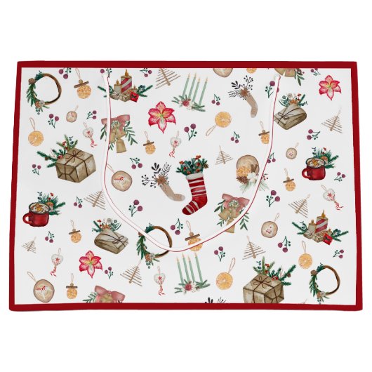 Kerstcomfort Groot Cadeauzakje (Voorkant)