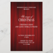 kerstconcert flyer (Achterkant)