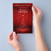 kerstconcert flyer (Hand)