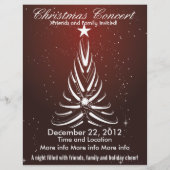kerstconcert White Tree Flyer (Voorkant)