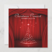 kerstconcertuitnodiging kaart (Voorkant)