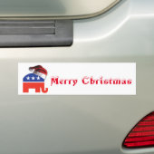 kerstconservatief bumpersticker (Op auto)