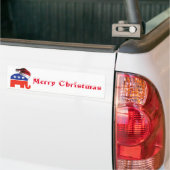 kerstconservatief bumpersticker (Op Truck)