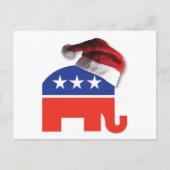 kerstconservatief feestdagenkaart (Voorkant)