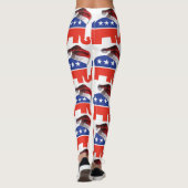 kerstconservatief leggings (Achterkant)